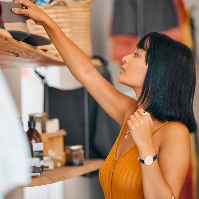 Shop 'till you drop.