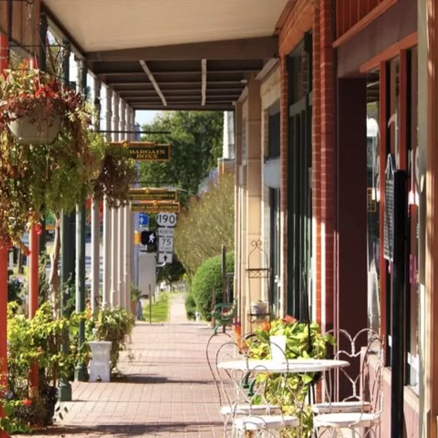 Explore quaint shops.